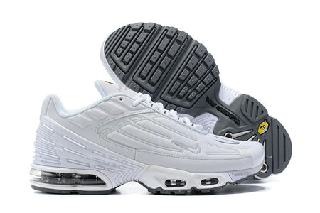 Air Max Plus 3 White Light Grey Black CJ9684-100