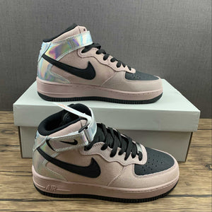 Air Force 1 07 Mid Laser Powder Black Pink WZ3066-061