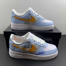 Cargar imagen en el visor de la galería, Air Force 1 07 Low Garfield Light Blue Orange Gray CW2288-669
