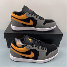 Cargar imagen en el visor de la galería, Air Jordan 1 Low SE Light Graphite Vivid Orange FN7308-008
