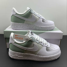 Cargar imagen en el visor de la galería, Air Force 1 07 Low White Light Green Gray MM6023-336

