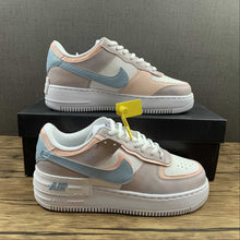 Cargar imagen en el visor de la galería, Air Force 1 Shadow Light Blue Pink CI0919 100
