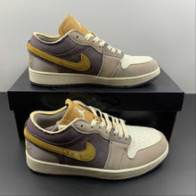 Cargar imagen en el visor de la galería, Air Jordan 1 Low SE Craft Taupe Haze Mint Foam Celestial Gold Sail DN1635-200
