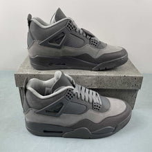 Cargar imagen en el visor de la galería, Air Jordan 4 Retro SE Paris Olympics Smoke Gray Iron Gray Cement Grey FQ7928-001

