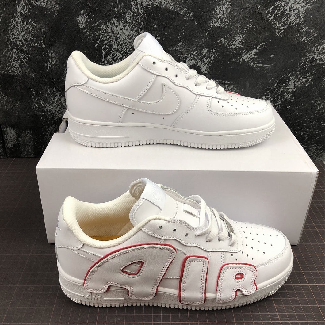 CPFM x Air Force 1 07 Low White Red CK4746-991