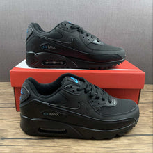 Cargar imagen en el visor de la galería, Air Max 90 Black Laser Blue Wolf Grey DC4116-002
