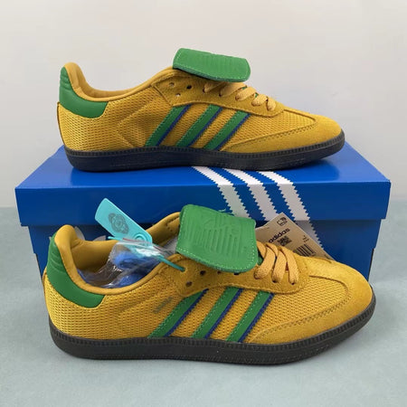 Adidas Samba OG Yellow Green Blue Gum IE9165