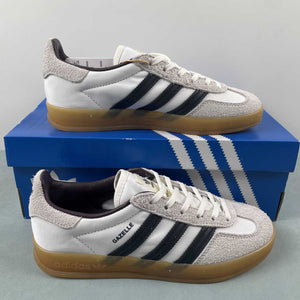 Hikari Shibata x Adidas Gazelle Indoor Core White Night Gray Cream White IH9985