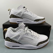 Cargar imagen en el visor de la galería, Air Jordan Spizike Low Black White Metallic Gold HJ9019-100
