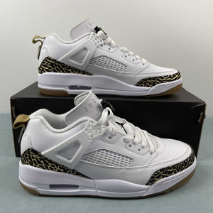 Air Jordan Spizike Low Black White Metallic Gold HJ9019-100