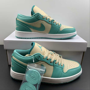 Air Jordan 1 Low Sanddrif Washed Teal-Sail DC0774-131