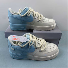 Cargar imagen en el visor de la galería, Air Force 1 07 Low Cream Blue DX2340-002
