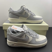 Cargar imagen en el visor de la galería, Air Force 1 07 Low x Stussy Light Gray Rice White ST2022-616
