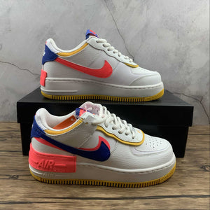 Air Force 1 Shadow White Crimson Blue CI0919-105