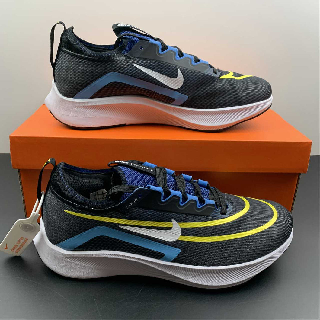 Zoom Fly 4 Black White-Chlorine Blue CT2392-003