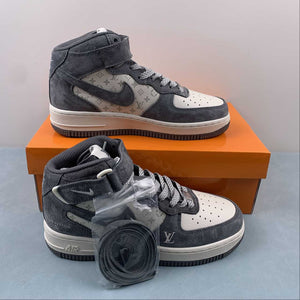 Air Force 1 07 Mid LV Gray White DV9988-200