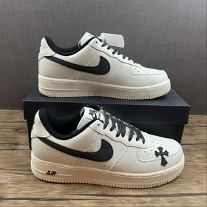 Chrome Hearts x Air Force 1 07 Low Rice White Black DM0119-422