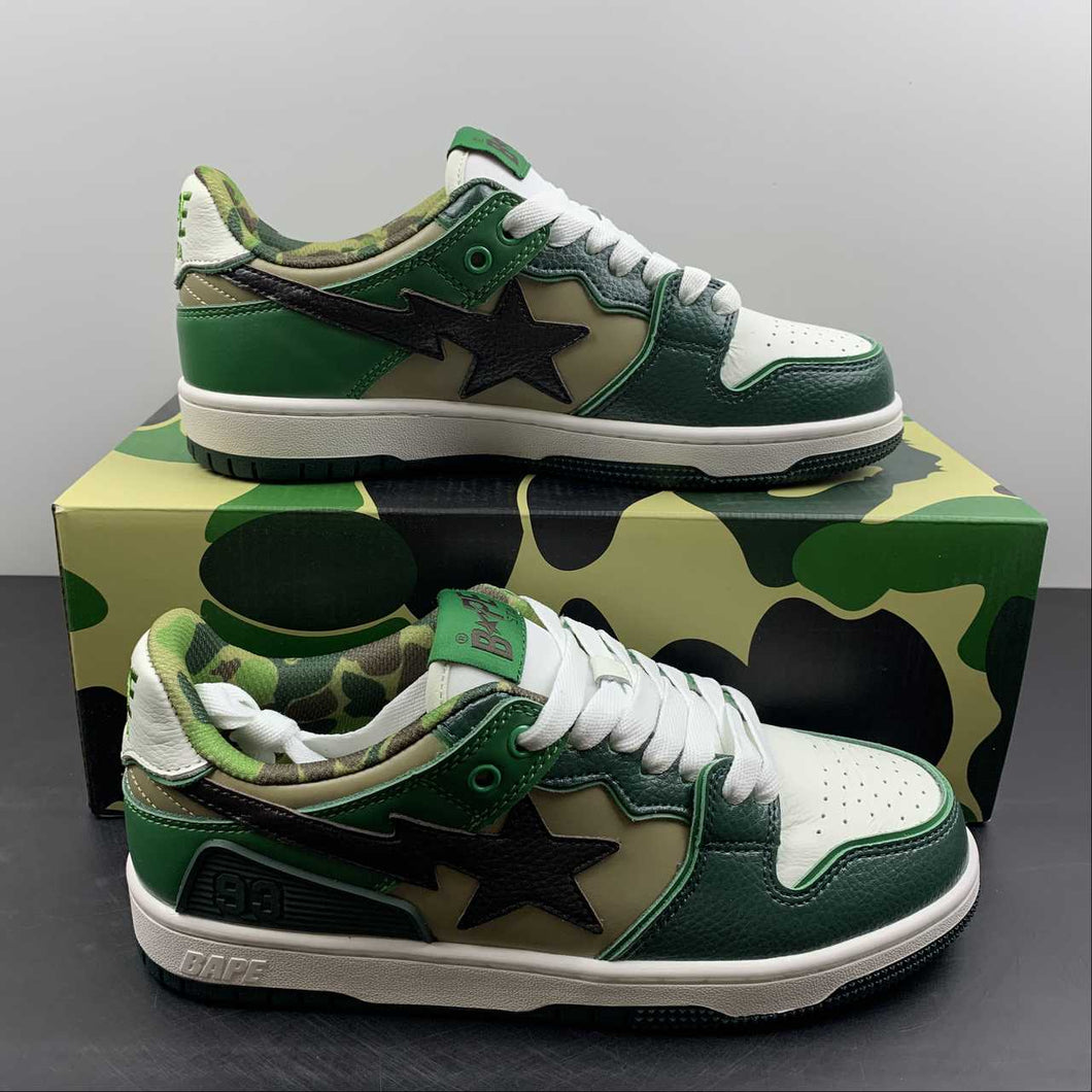 BAPE Sk8 STA Classic Green