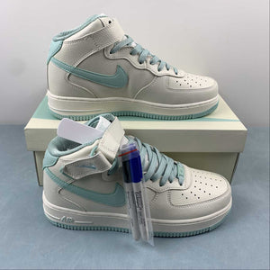 Air Force 1 07 Mid White Ice Blue PA0920-708