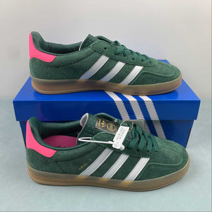 Adidas Gazelle Indoor Collegiate Green Cloud White Lucid Pink IG5929