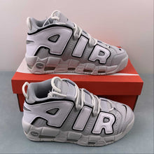 Cargar imagen en el visor de la galería, Air More Uptempo 96 Photon Dust Metallic Silver White Black FB3021-001
