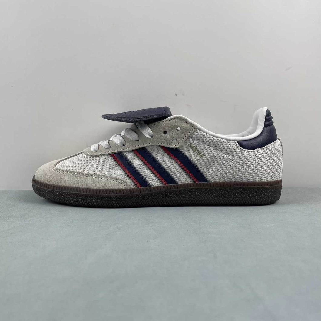 Adidas Samba LT Crystal White Dark Blue Gum IE9169