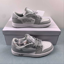 Cargar imagen en el visor de la galería, Travis Scott x Air Jordan 1 Low OG SP White Gray DM7866-198
