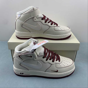 Air Force 1 07 Mid Off White Dark Red SG2356-803