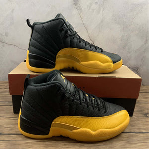 Air Jordan 12 Retro Black University Gold 130690-070