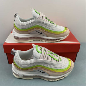 Air Max 97 Feel Love White Pearl Pink Action Green Black FD0870-100