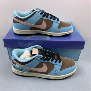 SB Dunk Low Blue Brown Pink MU0232-366