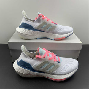 Adidas UltraBoost 22 White Dark Blue GX5929