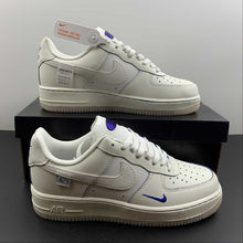 Cargar imagen en el visor de la galería, Air Force 1 07 Low White Navy Blue DX1156-001
