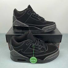 Cargar imagen en el visor de la galería, Air Jordan 3 Retro Black Inverted Hook FN0344-999
