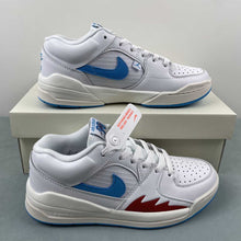 Cargar imagen en el visor de la galería, Air Jordan Stadium 90 Sail Ozone Blue White Red FB2269-100
