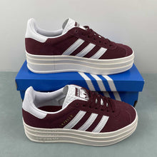 Cargar imagen en el visor de la galería, Adidas Gazelle Bold Shadow Cloud Red Core White HQ6892
