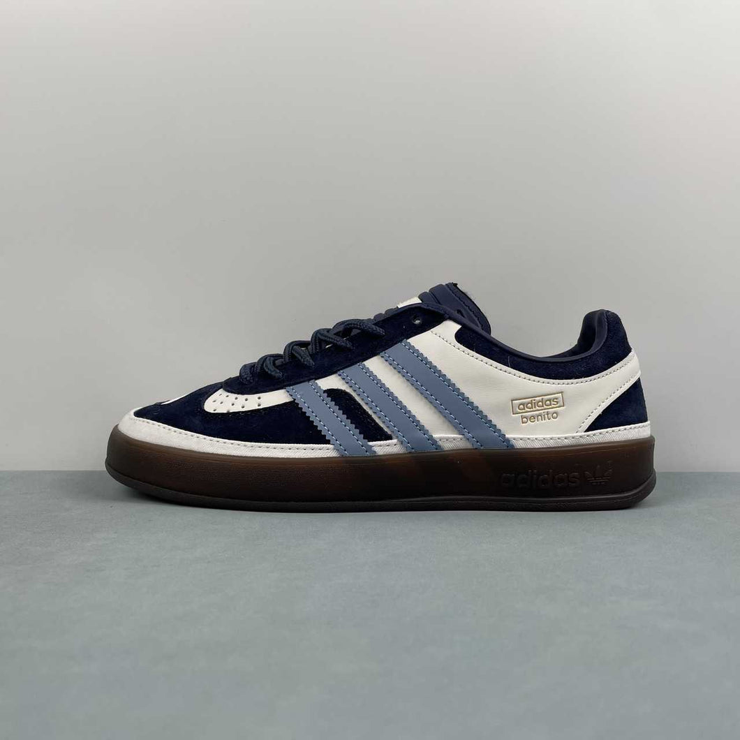 Bad Bunny x Adidas Gazelle Indoor Dark Blue Beige JS5057