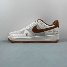 Cargar imagen en el visor de la galería, Air Force 1 07 Low LV Off White Gray Brown CV1724-112

