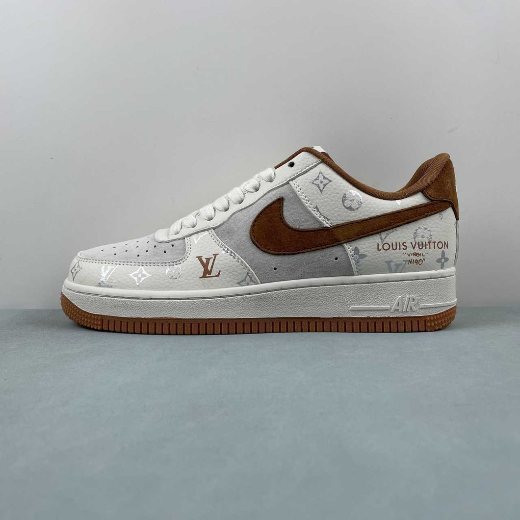 Air Force 1 07 Low LV Off White Gray Brown CV1724-112