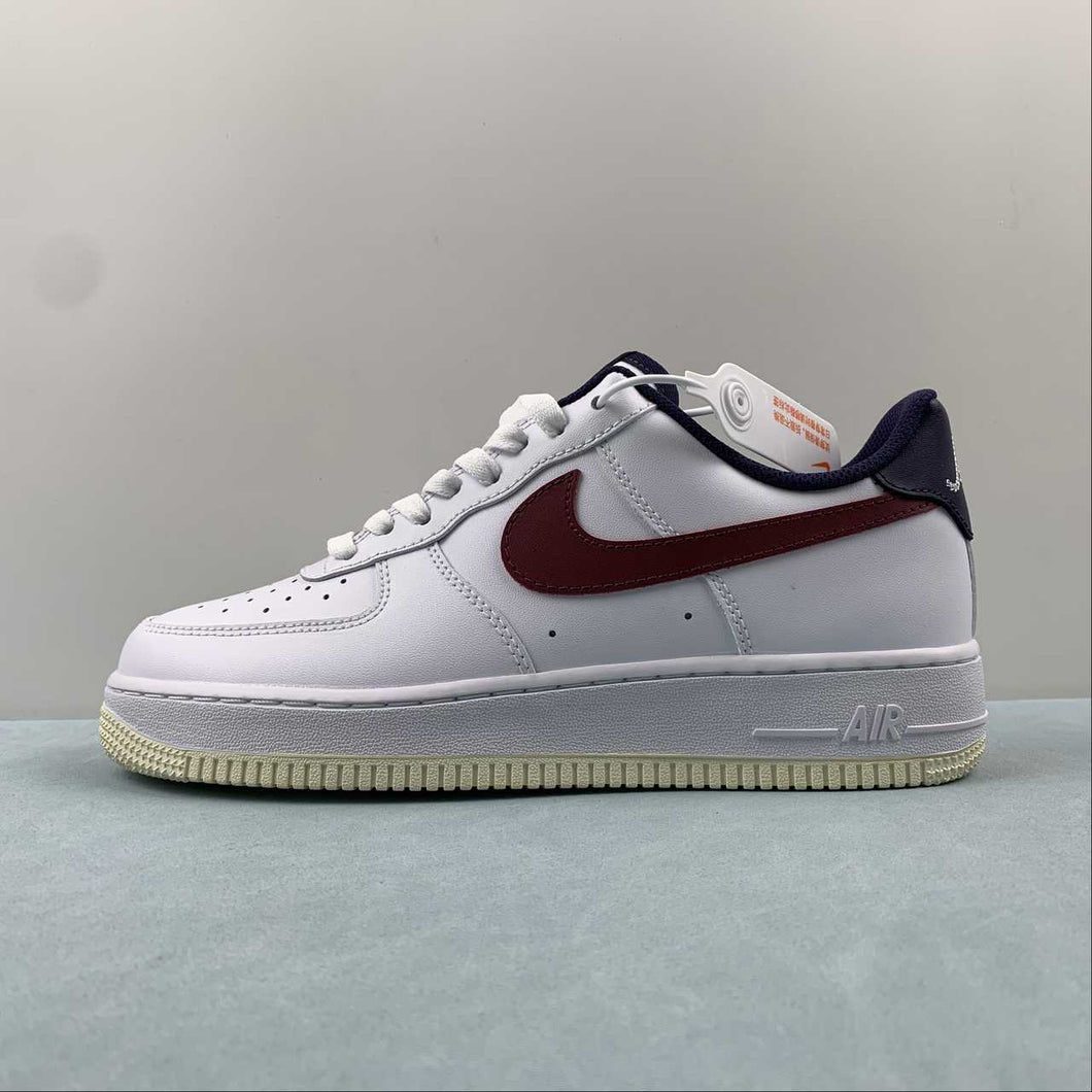 Air Force 1 07 Low From Nike To You White Polar Team Red FV8105-161