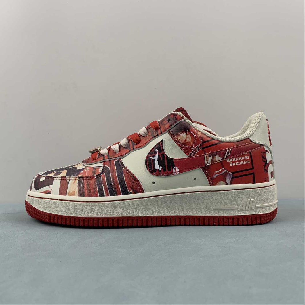 Air Force 1 07 Low Slum Dunk Red Rice White SD1990-111