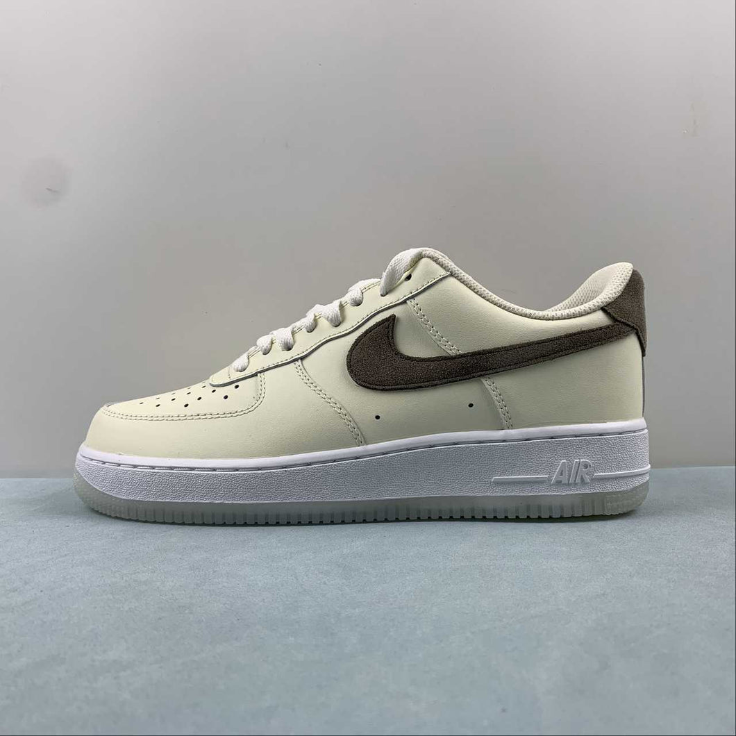 Air Force 1 07 Low Sail Khaki Coconut Milk White FN5832-101