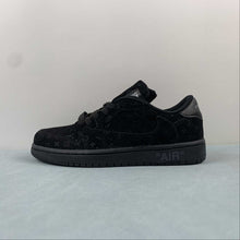 Cargar imagen en el visor de la galería, Off-White x Travis Scott x LV x Air Jordan 1 Low Black MS0232
