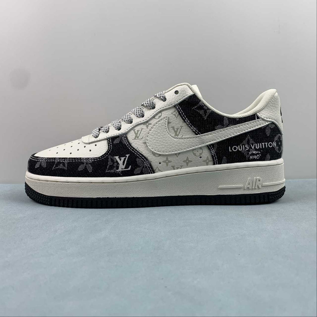 Air Force 1 07 Low LV Off White Denim Black DD8686-100