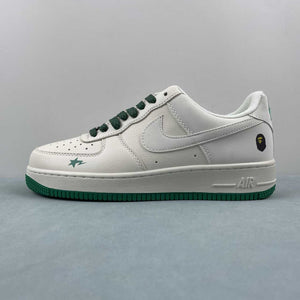 Air Force 1 07 Low BAPE Off White Green Brown FG6688-102