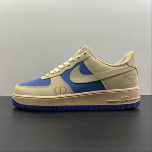 Air Force 1 07 Low x CD Beige Blue 315122-002