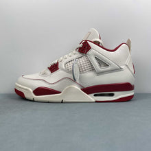 Cargar imagen en el visor de la galería, Air Jordan 4 Retro Valentine's Day (2026) Pale Ivory Sierra Red Tough Red
