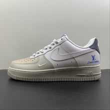 Cargar imagen en el visor de la galería, LV x Air Force 1 07 Low White Blue Gray BS8871-301
