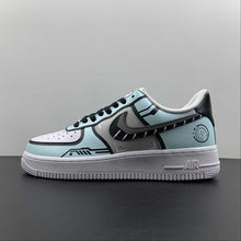 Cargar imagen en el visor de la galería, Air Force 1 07 Low Blue Black Gray NY7569-123
