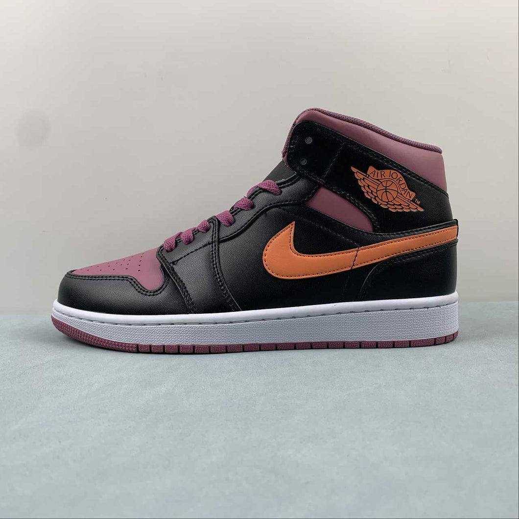 Air Jordan 1 Mid SE Black Sky J Mauve Black White FB9911-008